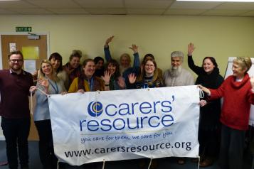 Carers' Resource staff in the Shipley office
