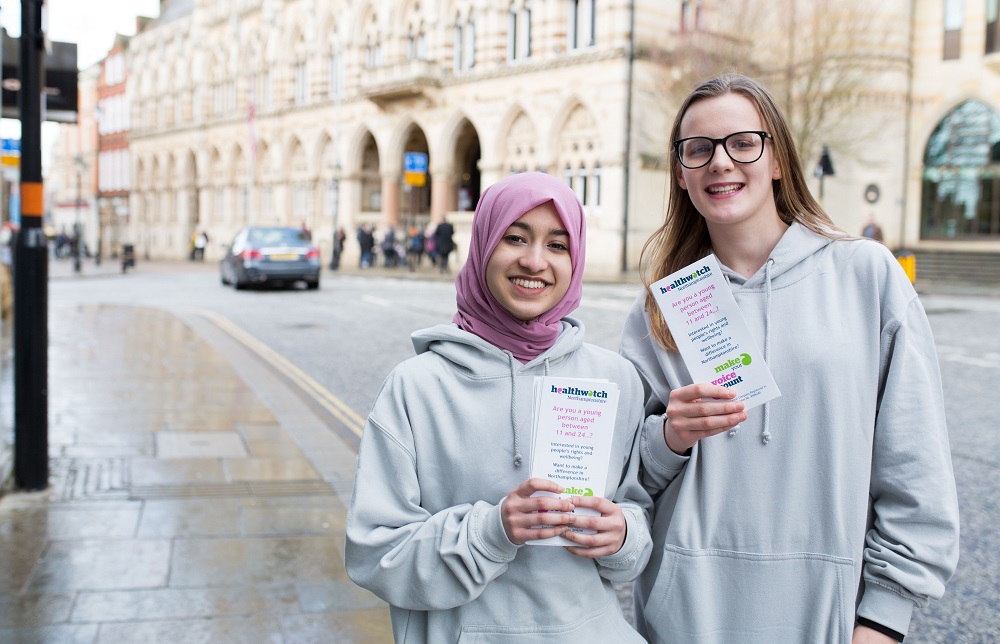 Young people working with Healthwatch