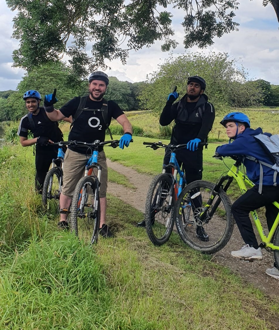 Carers’ Resource organised a mountain bike adventure for young Bradford carers
