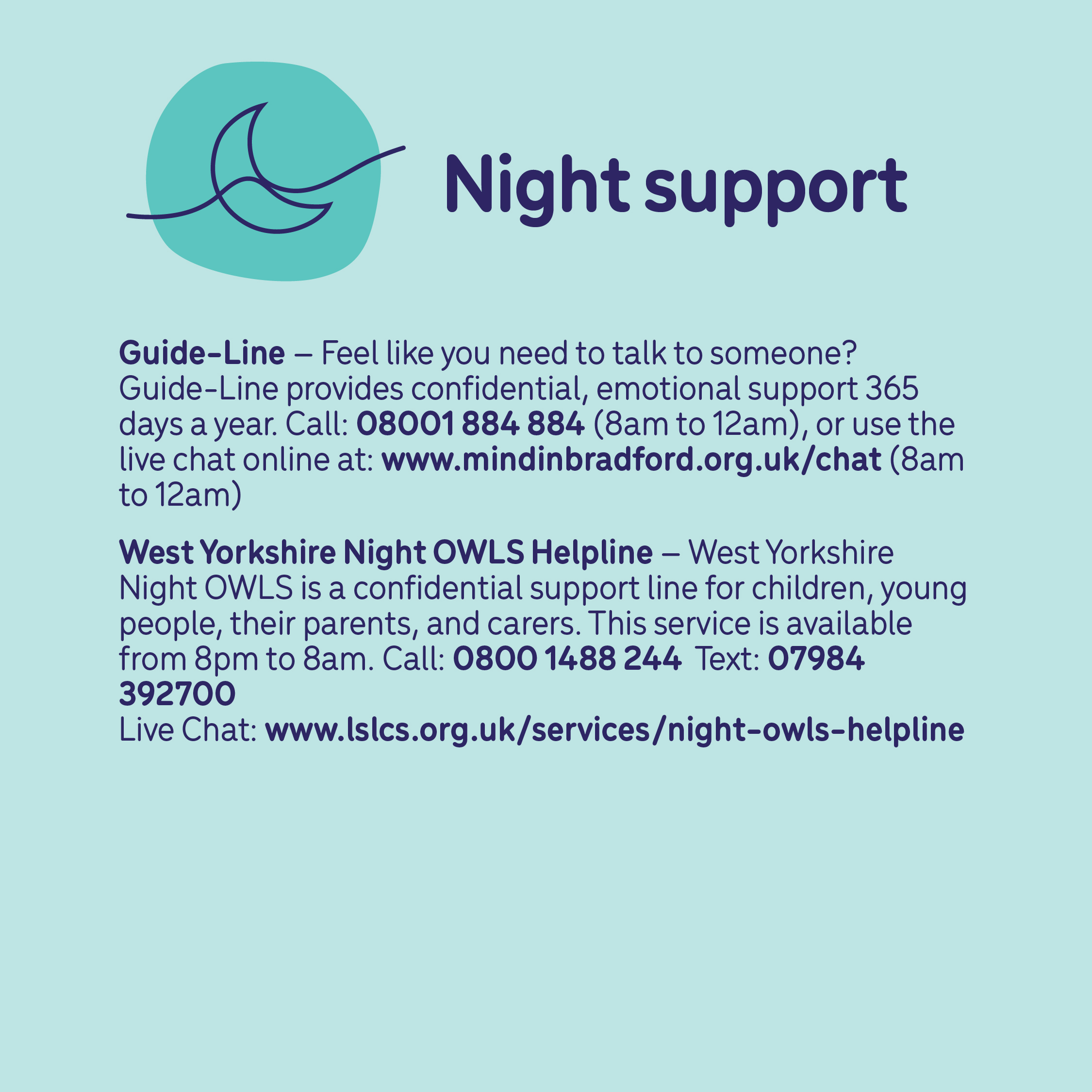 Night support