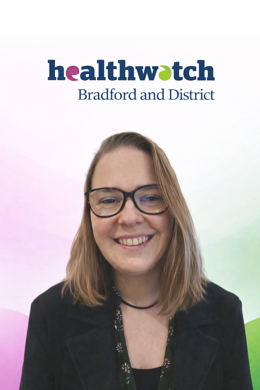 image of Sarah, the Chair of the Board of Trustees