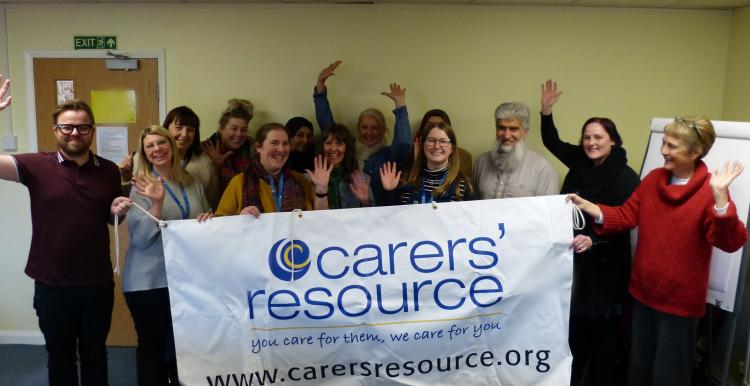 Carers' Resource staff in the Shipley office