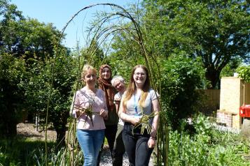 An event at Carers’ Resource allotment during last year’s Carers Week celebrations