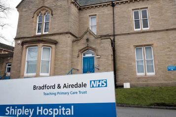 A photograph of the exterior of Shipley Hospital