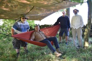 Carers’ Resource held a bushcraft day this autumn on Baildon Moor